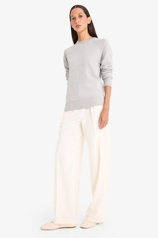 Defacto Relax Fit Bisiklet Yaka Basic Düz Triko Kazak I6913az25wngr456 Gri