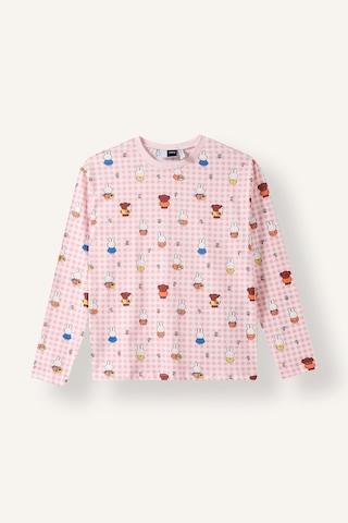Defacto Miffy Pötikare Desenli Uzun Kollu 2li Pijama Takımı Kız Çocuk I3890a826auer105 Ekru-er105