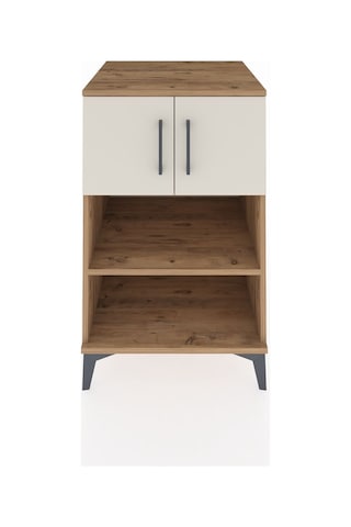 Kronos Komodin 2 Raflı 2 Kapaklı 60x59x96 Çam-aytaşı Atlas Çam