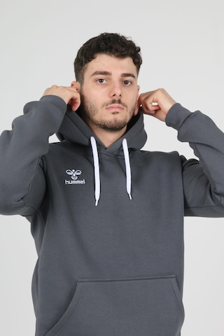 Hummel Armin Pamuklu Hoodie Antrasit