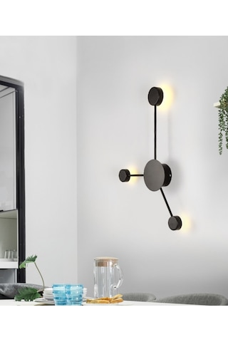 Simaavize Leuchte Modern Aplik -02 Siyah