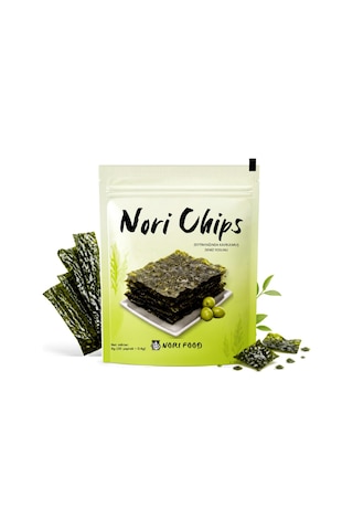 Nori Food Zeytinyağında Kavrulmuş Nori Yosun Cipsi 20 Yaprak 8g