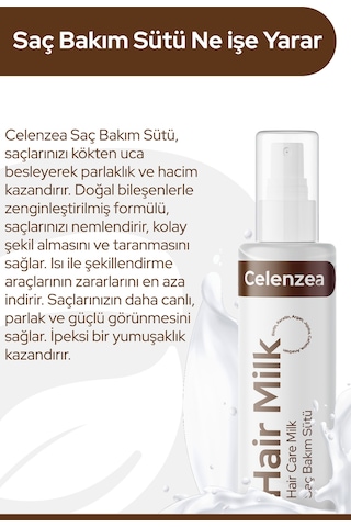 Celenzea Saç Bakım Sütü 100 ML
