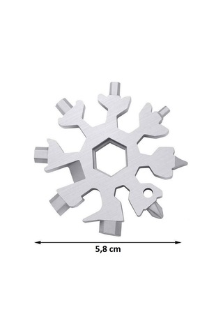 River World Anahtarlık Açacak Kar Tanesi