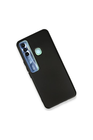 Cosmotex Newface Tecno Spark 7 Pro Kılıf First Silikon - Siyah