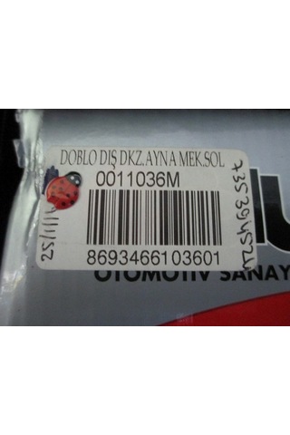 735394524 Dış Dikiz Aynası Sol Mekanik Kapaklı Doblo ART