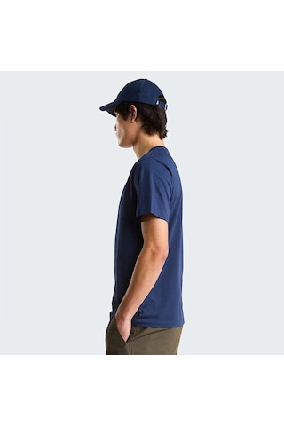 The North Face Evolution Simple Dome Regular Erkek T-shirt Nf0a8cz28k21 Lacivert