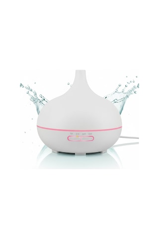 Wearfitpro Hn26 550 Ml Ultrasonik Aroma Difüzörlü 7 Renk Led Işıklı Kumandalı Hava Nemlendirici Gece Lambası