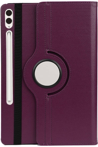 Samsung Uyumlu Galaxy Tab S9 Plus X810 X816 X818 Kılıf 360 Dönebilen Standlı Case