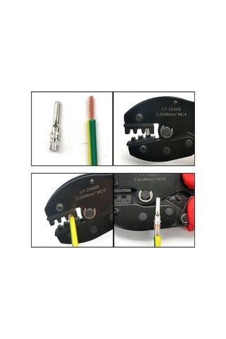 Fastbuy Ly-2546b Fotovoltaik Konnektör Sıkma Penessi Güneş Paneli Montaj Aletleri