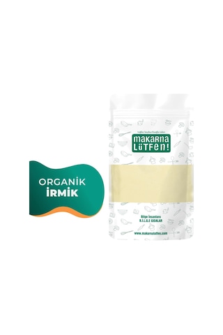 Makarna Lütfen! Organik İrmik +6 +8 Ay 250 G