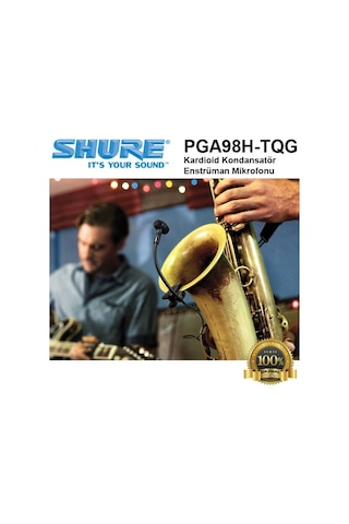Shure Pga98h-tqg Kardioid Kondansatör Enstrüman Mikrofonu