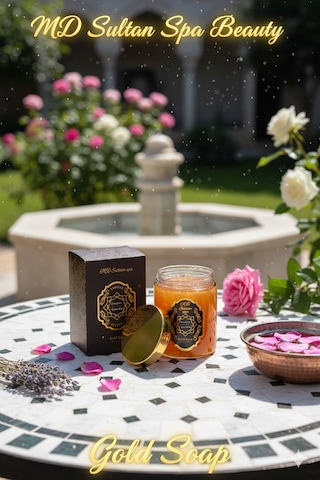 Md Sultan Gold Soap 300 Ml