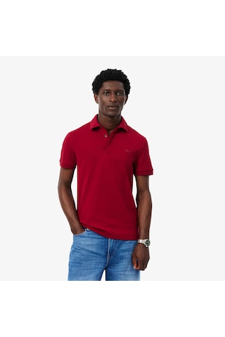 Lacoste Paris Erkek Regular Fit Pike Polo T-shirt Bordo
