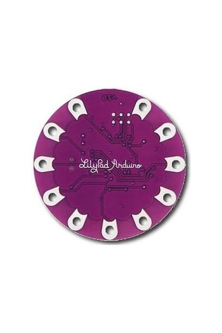 Lilypad Geliştirme Ana Kurulu - E -textil Ve Giyilebilir Gümüş Dolar Boyut Arduino