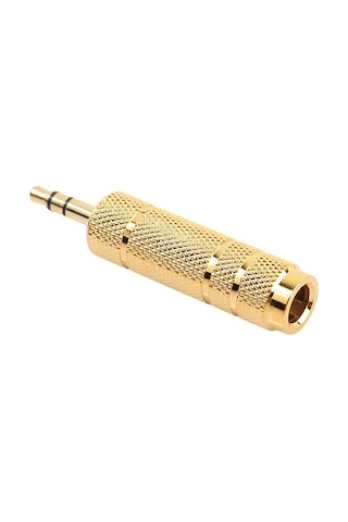 6.3 Mm Dişi 3.5 Mm Erkek Çevirci Amfi Kablosu 3.5 Mm Jack Çevirici