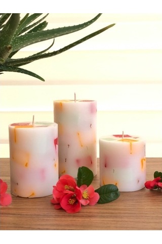 Tabsecret Candle Fruity Series Parçacık Tasarımlı Mum Seti