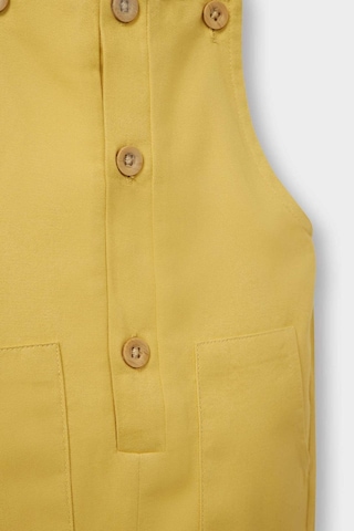 Defacto Erkek Bebek Gabardin Salopet Tulum E9010a525smyl516 Sarı