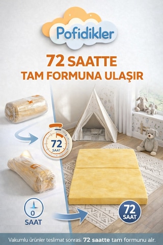 Saby Premium 140x70 Cm Modüler Çocuk Ve Genç Koltuğu Yatak Olabilen Sünger Oyun Alanı Yıkanabilir Kılıf Gri