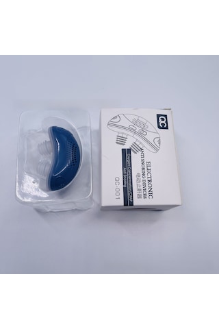 Qingmipy Silikon Burun Tıkanıklığı Ve Horlama Engelleme Aleti - Uyku Sessizliği Sağlar, Kolay Kullanım, Ticari Satış İçin Elverişli Mavi Model 1. Nesil