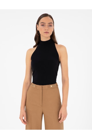 Pierre Cardin Kadın Siyah Bluz Triko 50296460-vr046 Siyah