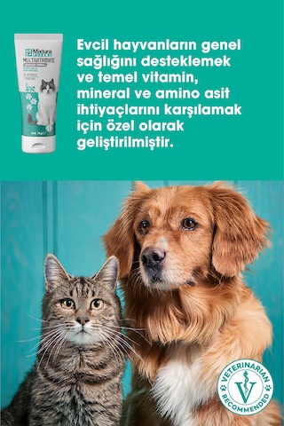 Mixtura Pharma Multivitamine Multivitaminli Malt Macunu - Kedi Vitamini - Köpek Vitamini
