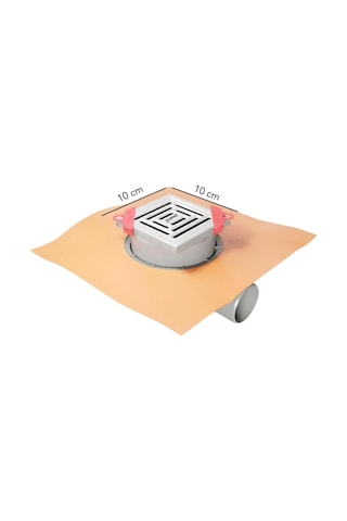 Hüppe Master X Yalıtımlı Noktasal Su Gideri 10x10mat Yndn