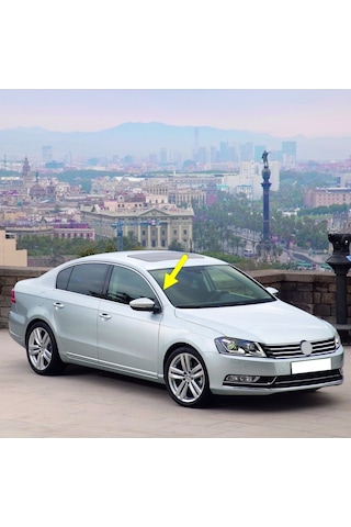 Vw Passat B7 2011-14 Ön Cam Sağ Direk Su Tutma Çıtası 3c0854328b