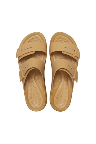 Crocs Brooklyn Buckle Lowwdg Terlik Beyaz