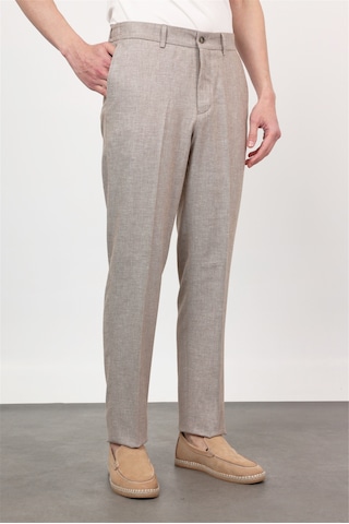İmza Kahverengi Yan Cep Comfort Fit Pamuklu Chino Pantolon 1003260167