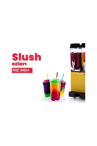 Kavun Aromalı İce Slush Karlama Buzlaş 1300 G Kavun Aromalı İce Slush Karlama Buzlaş 1300 G