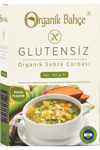 Organik Bahçe Organik Glutensiz Sebze Çorbası 100 G