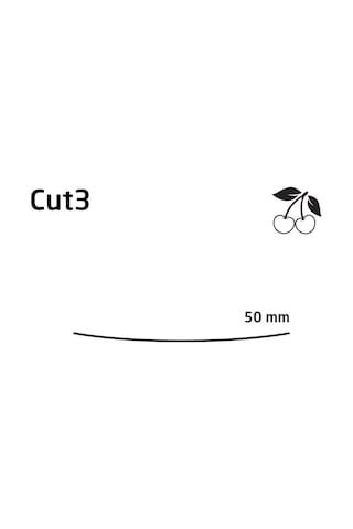 Kirschen 3183050 Swiss Fish Tail Iskarpela Cut3 - 50mm