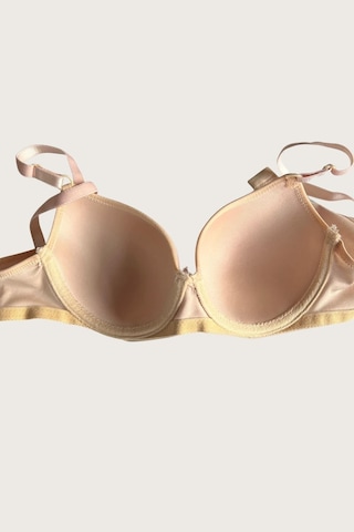 Ten-beyaz 2'li Mikro Kumaş Push Up Dolgulu Balenli Günlük Destekli Sütyen Görsel