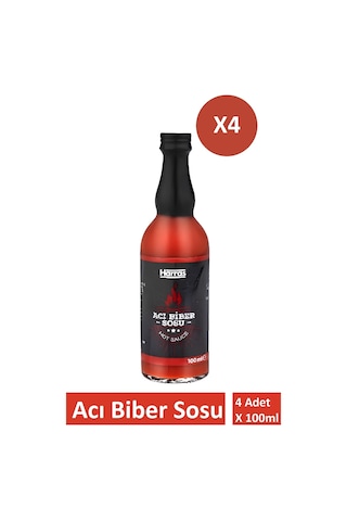 Acı Biber Sosu 4 Adet X 100 Ml