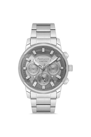 Ferrucci Fcf 0625 03573m.01 Erkek Kol Saati Metalik Gri