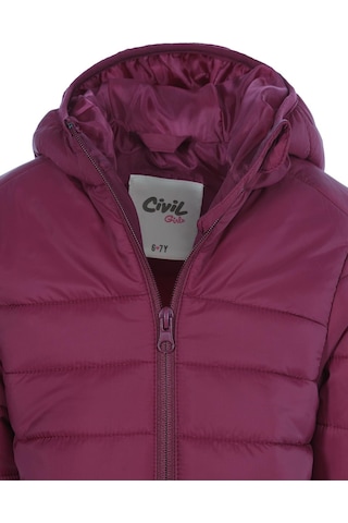 Civil Girls Basic 6-9 Yaş Mont - Bordo Açık Bordo