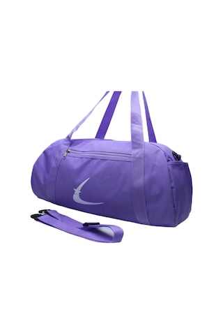 Lila Renkli Spor Çantası Seyahat Çantası Ve Fitness Çantası Lila