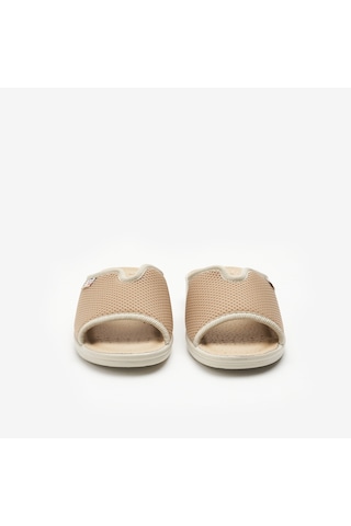 6009 Beige Terlik Kadın 83 429 Fe Fly Flot Cloth Beige Bej