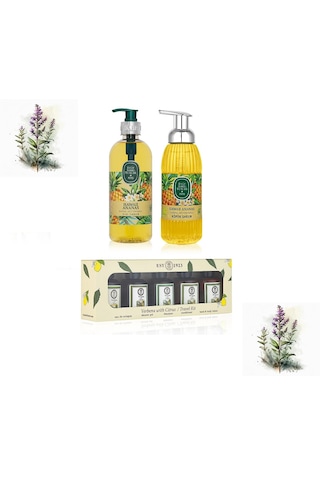 Hawaii Ananas Sıvı Ve Köpük Sabun, Verbena Cıtrus Seyahat Seti, H-pro Hijyen