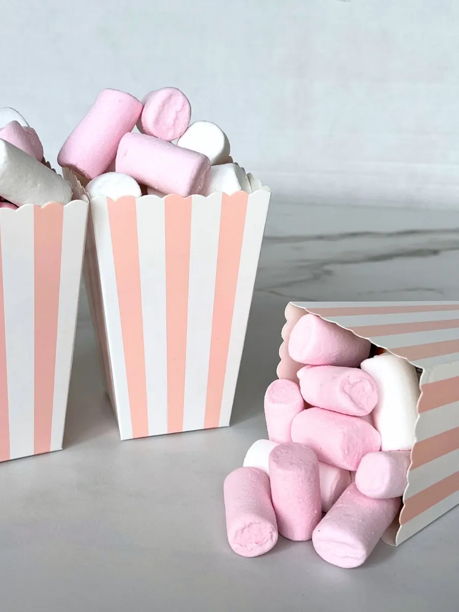 Tovary Dla Prazdnika Sweet Dreams Patlamış Mısır Ve Atıştırmalıklar İçin Kutu Şeklindeki Bardak 418202467 100 adet