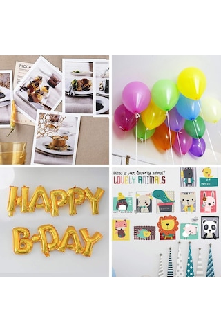 Sticker Damla Model Çift Taraflı Yapışkan Balon Yapıştırıcısı
