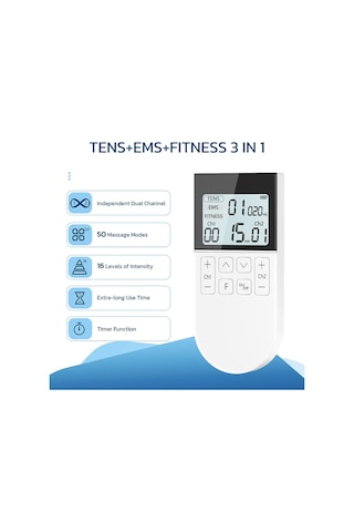 Iron Ktr-2610 Fizik Şarjlı Tens + Ems + Masaj Cihazı