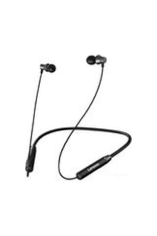 Kangvka Lenovo He05 Kablosuz Spor Bluetooth Kulaklık - Boyun Askılı, Koşu İçin Uygun, Siyah