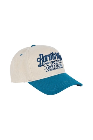 Fujin Btw Trucker Blue Beige Şapka Standart