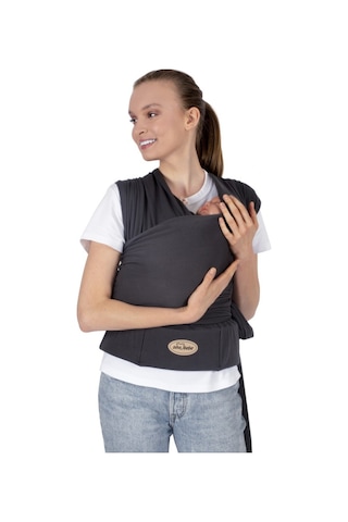 Sevi Bebe Art 565-13 Bel Destekli Sling Gri