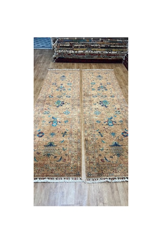 El Dokuma Afghan Halısı Turuncu