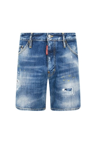 Dsquared2 Denim Jeans Short Mavi