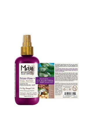 Maui Shea Butter Kuru ve Hasarlı Bukleler İçin Durulanmayan Saç B