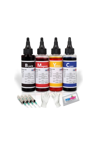 Epson L386-L382-L565-L3050-L3060 Uyumlu 4X100 ML Mürekkep Seti Epson L386-L382-L565-L3050-L3060 Uyumlu 4X100 ML Mürekkep Seti